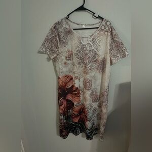 Women's short-sleeve summer dress